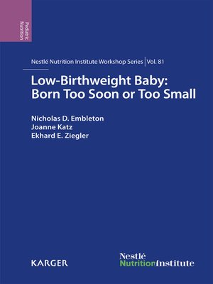 cover image of Low-Birthweight Baby